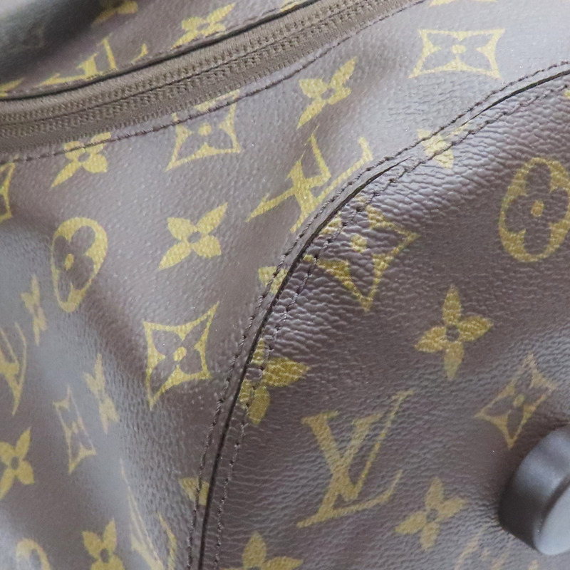 棕色 原花 帆布 HORIZON SOFT DUFFLE 55 行李箱【LOUIS VUITTON LV 路易威登】 M20109-8