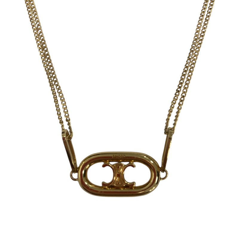 CELINE 凱旋門合金項鍊-1