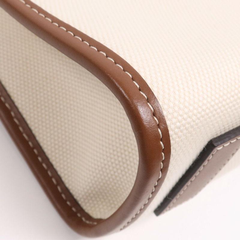 BURBERRY 帆布Freya金扣手挽肩背兩用袋-11