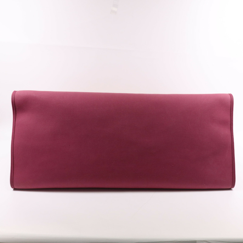 HERMES 帆布Herbag 50銀扣手挽肩背兩用袋Tosca-3