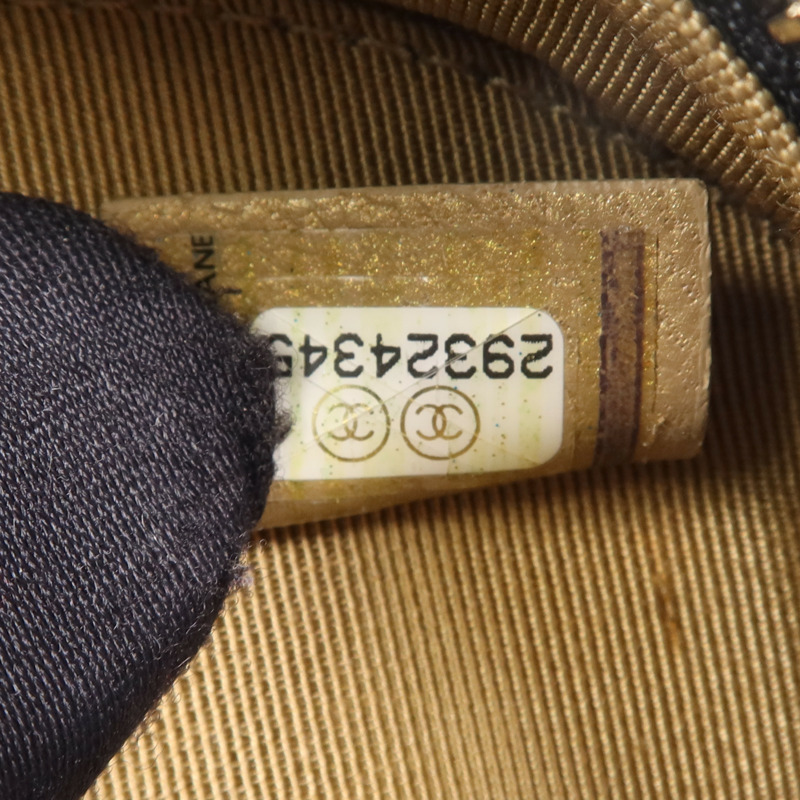 CHANEL 牛皮皮革Chain Shoulder Bag金扣鏈帶肩背袋-6