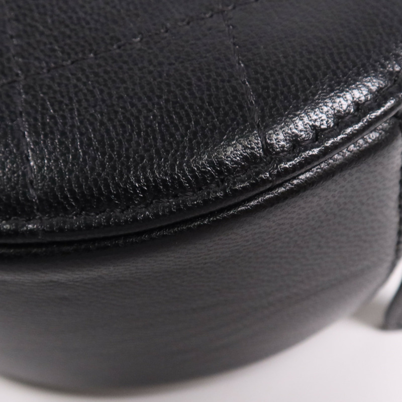 CHANEL 牛皮皮革Chain Shoulder Bag金扣鏈帶肩背袋-14