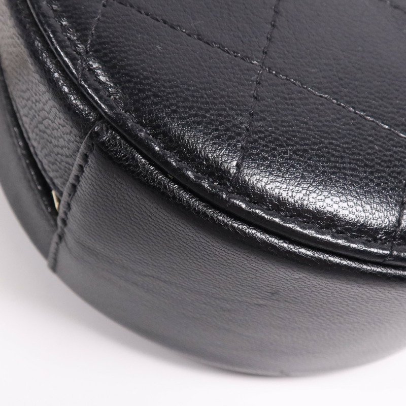 CHANEL 牛皮皮革Chain Shoulder Bag金扣鏈帶肩背袋-15