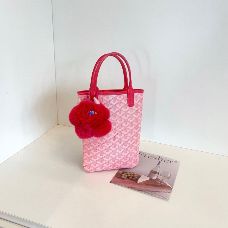 【99新🆕】Goyard Poitiers 櫻花粉色🌸限量手提mini tote 稀少mini號-0