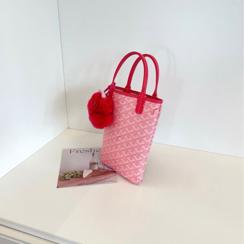 【99新🆕】Goyard Poitiers 櫻花粉色🌸限量手提mini tote 稀少mini號-3