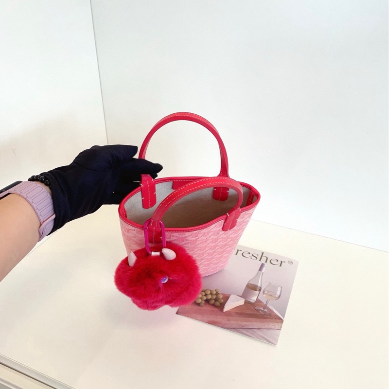 【99新🆕】Goyard Poitiers 櫻花粉色🌸限量手提mini tote 稀少mini號-6