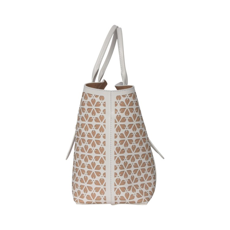 ALEXANDER MCQUEEN 鏤空小牛皮Legend托特包-1