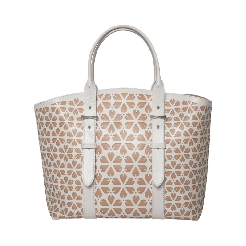 ALEXANDER MCQUEEN 鏤空小牛皮Legend托特包-2