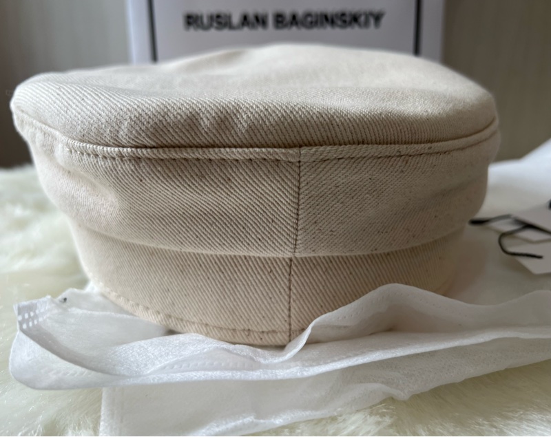 昆凌愛牌Ruslan Baginskiy RB 珍珠報童帽(全新收藏品)-2