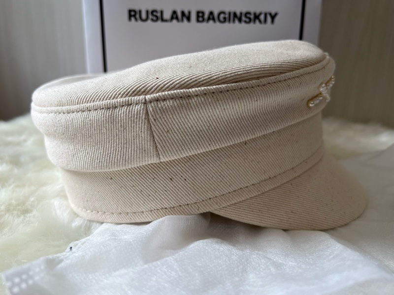 昆凌愛牌Ruslan Baginskiy RB 珍珠報童帽(全新收藏品)-3