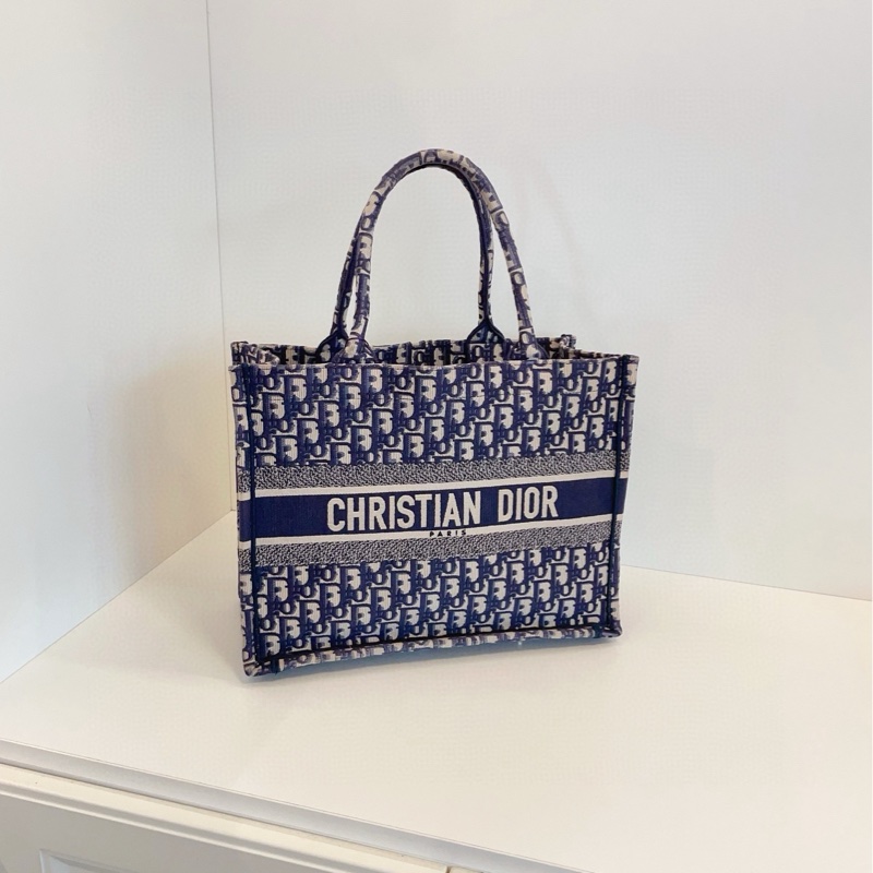 【97新🆕】Dior 經典老花托特tote中號手提包-0