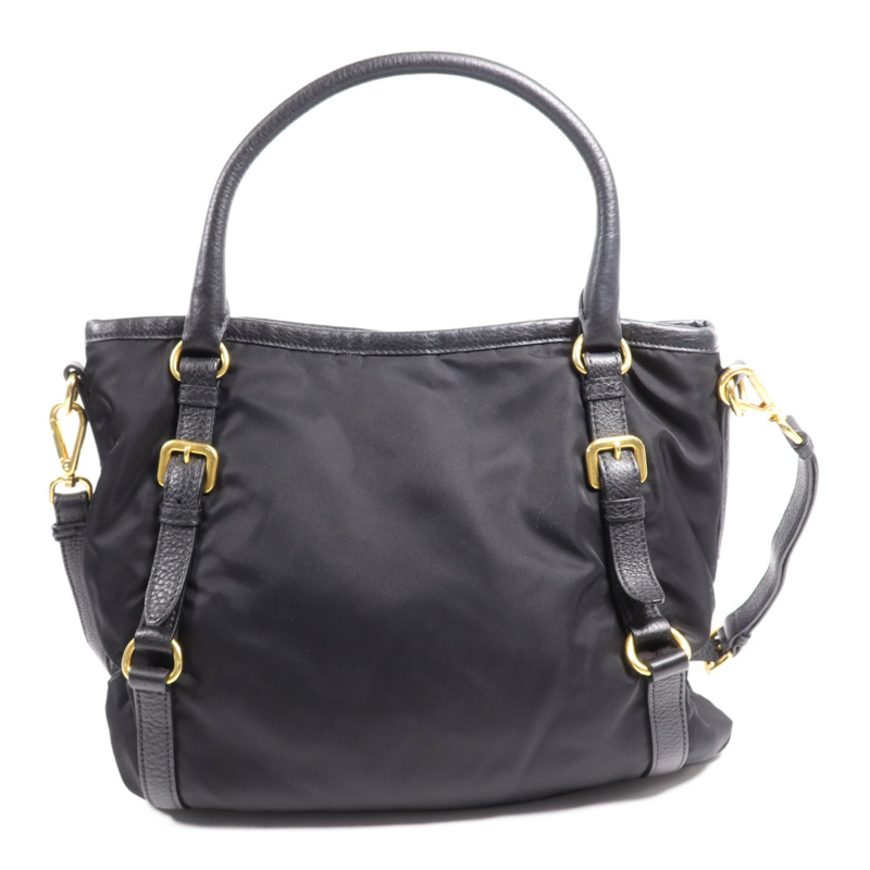 PRADA 尼龍2 Way Shoulder Bag金扣手挽肩背兩用袋-1