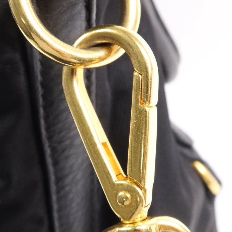 PRADA 尼龍2 Way Shoulder Bag金扣手挽肩背兩用袋-15