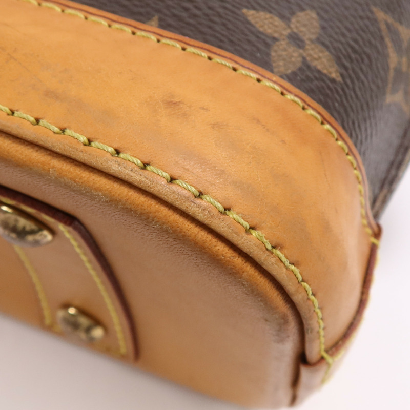 LOUIS VUITTON Monogram Alma BB金扣手挽肩背兩用袋-7