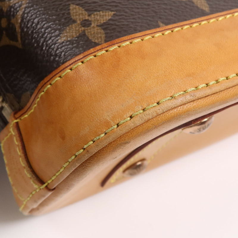 LOUIS VUITTON Monogram Alma BB金扣手挽肩背兩用袋-8