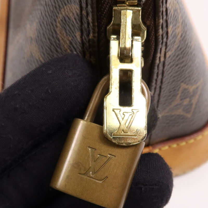 LOUIS VUITTON Monogram Alma BB金扣手挽肩背兩用袋-10