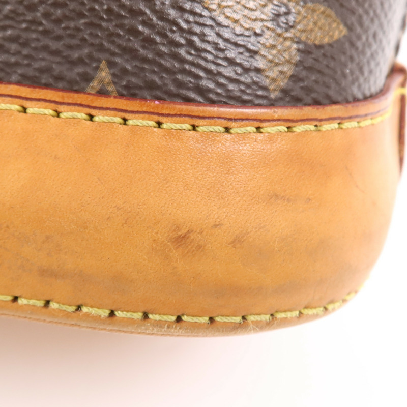 LOUIS VUITTON Monogram Alma BB金扣手挽肩背兩用袋-12