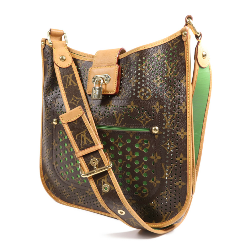 LOUIS VUITTON Monogram Perfo Musette金扣肩背袋-2