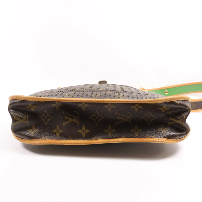 LOUIS VUITTON Monogram Perfo Musette金扣肩背袋-3