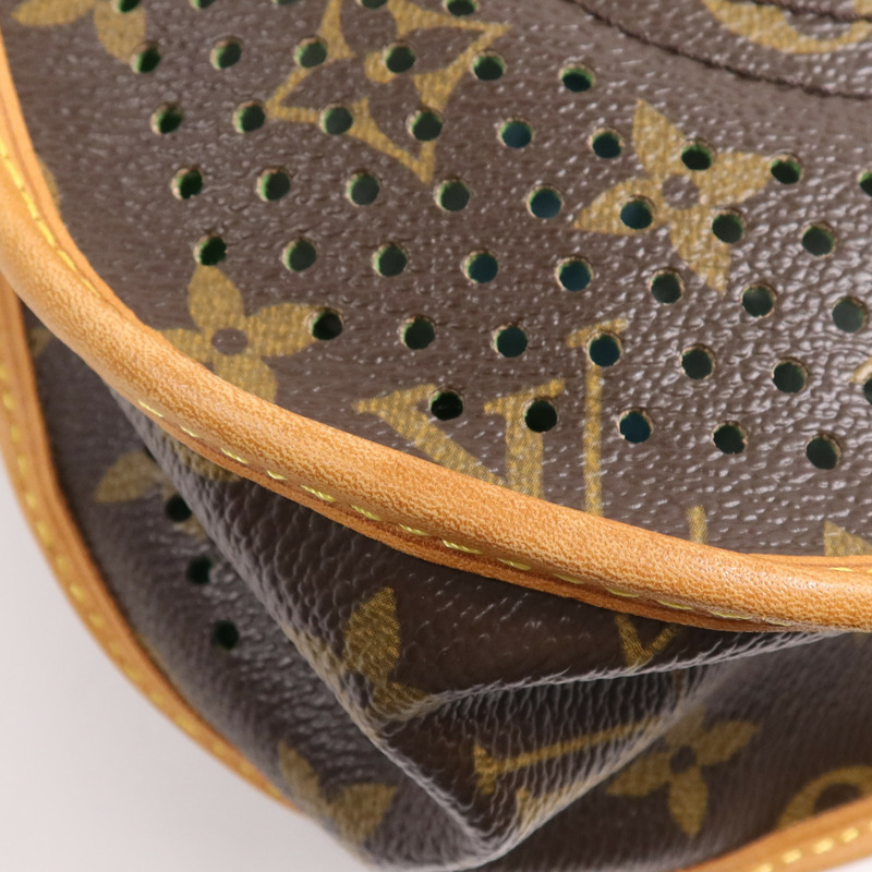 LOUIS VUITTON Monogram Perfo Musette金扣肩背袋-5