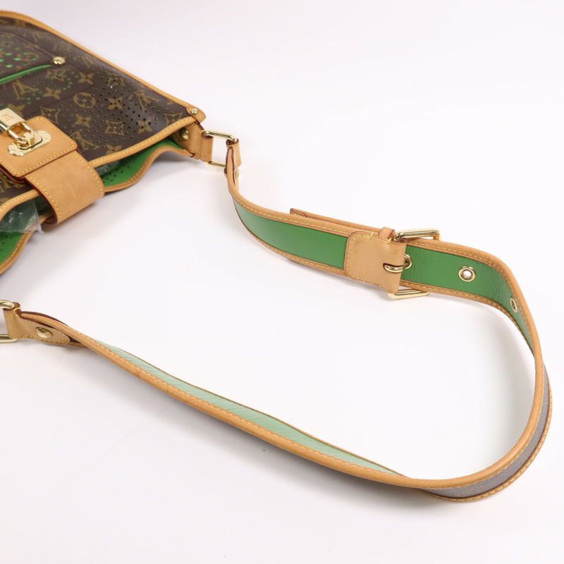 LOUIS VUITTON Monogram Perfo Musette金扣肩背袋-8