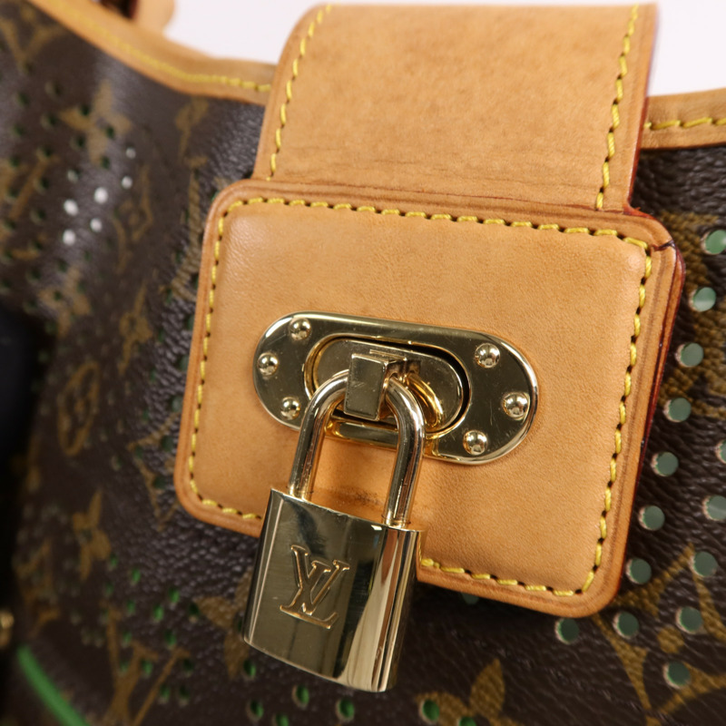 LOUIS VUITTON Monogram Perfo Musette金扣肩背袋-9