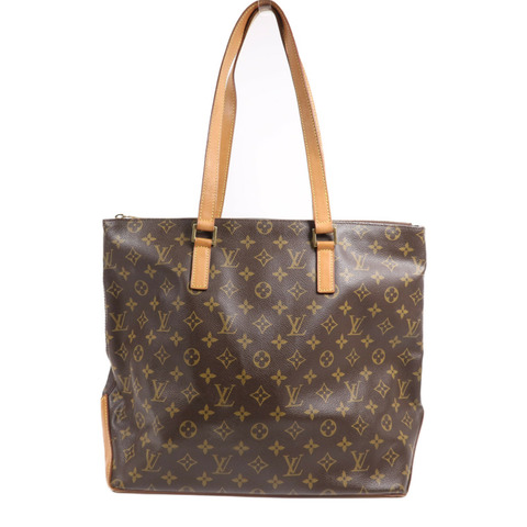LOUIS VUITTON Monogram Cabas Mezzo金扣肩背袋