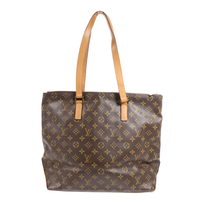 LOUIS VUITTON Monogram Cabas Mezzo金扣肩背袋-1