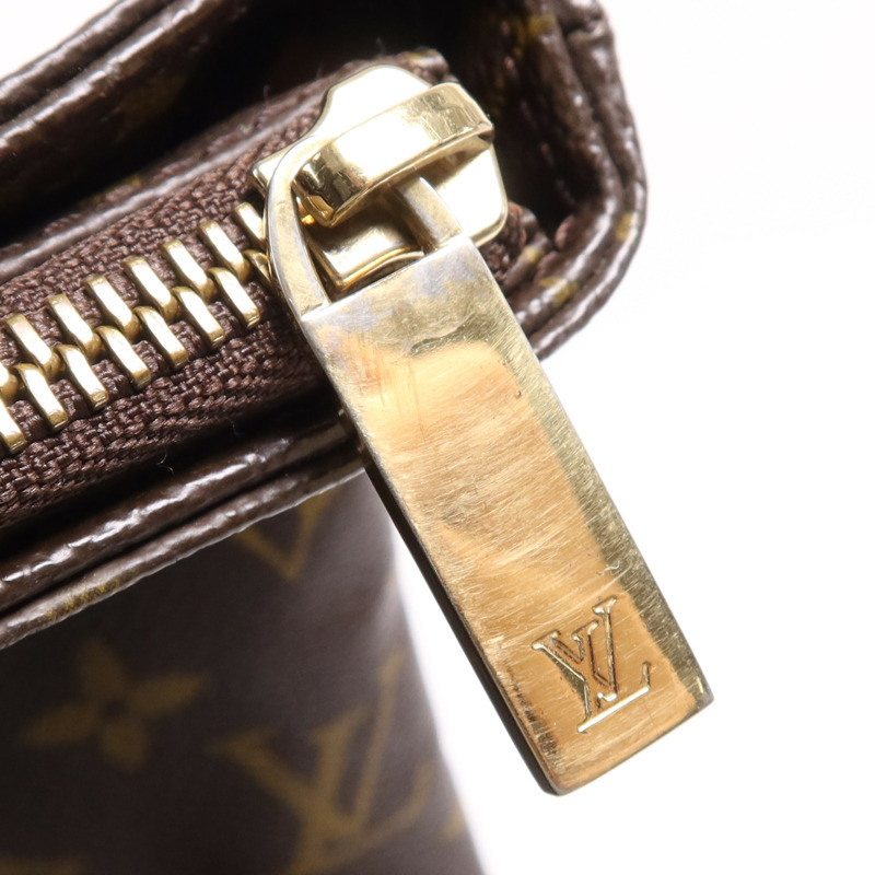 LOUIS VUITTON Monogram Cabas Mezzo金扣肩背袋-9