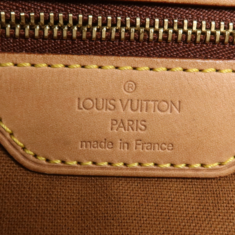 LOUIS VUITTON Monogram Cabas Mezzo金扣肩背袋-14