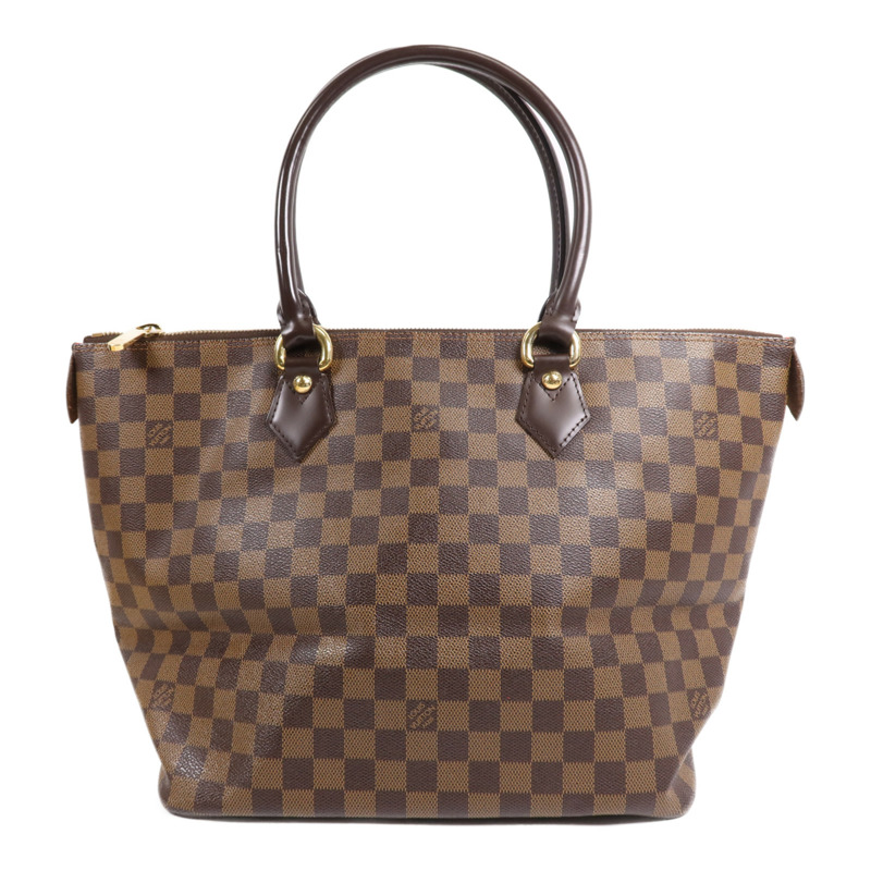 LOUIS VUITTON Damier Saleya MM金扣肩背袋/手挽袋-0