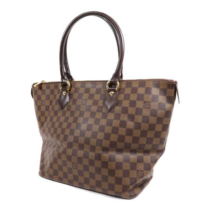 LOUIS VUITTON Damier Saleya MM金扣肩背袋/手挽袋-2