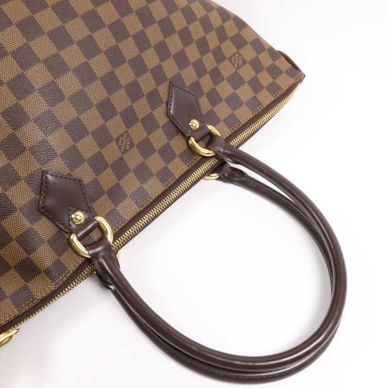 LOUIS VUITTON Damier Saleya MM金扣肩背袋/手挽袋-6