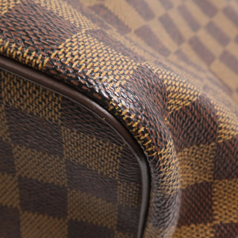 LOUIS VUITTON Damier Saleya MM金扣肩背袋/手挽袋-10