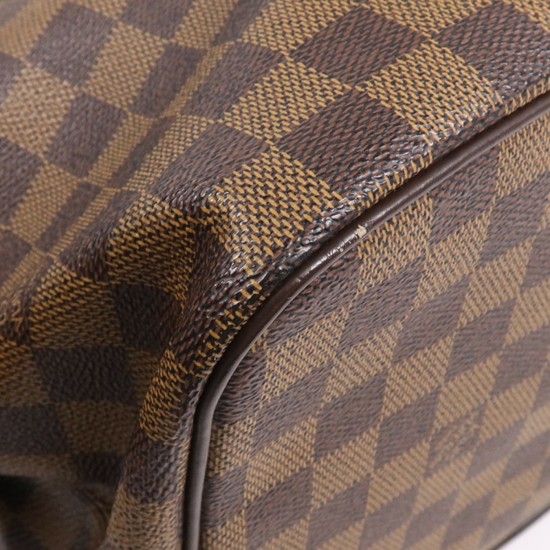 LOUIS VUITTON Damier Saleya MM金扣肩背袋/手挽袋-11