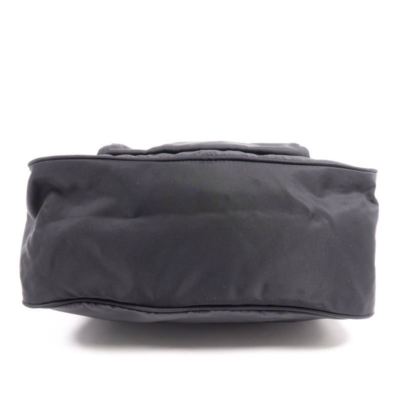 PRADA 尼龍Shoulder Bag銀扣肩背袋-3