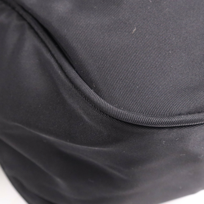 PRADA 尼龍Shoulder Bag銀扣肩背袋-7