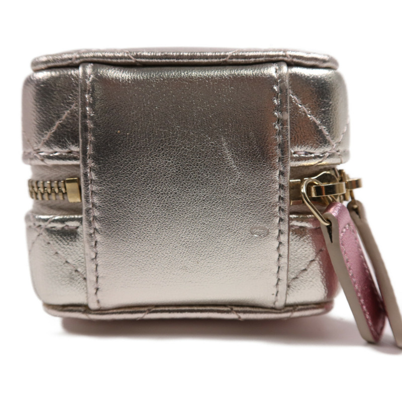 CHANEL 羊皮皮革Cube Bag金扣鏈帶肩背袋-3