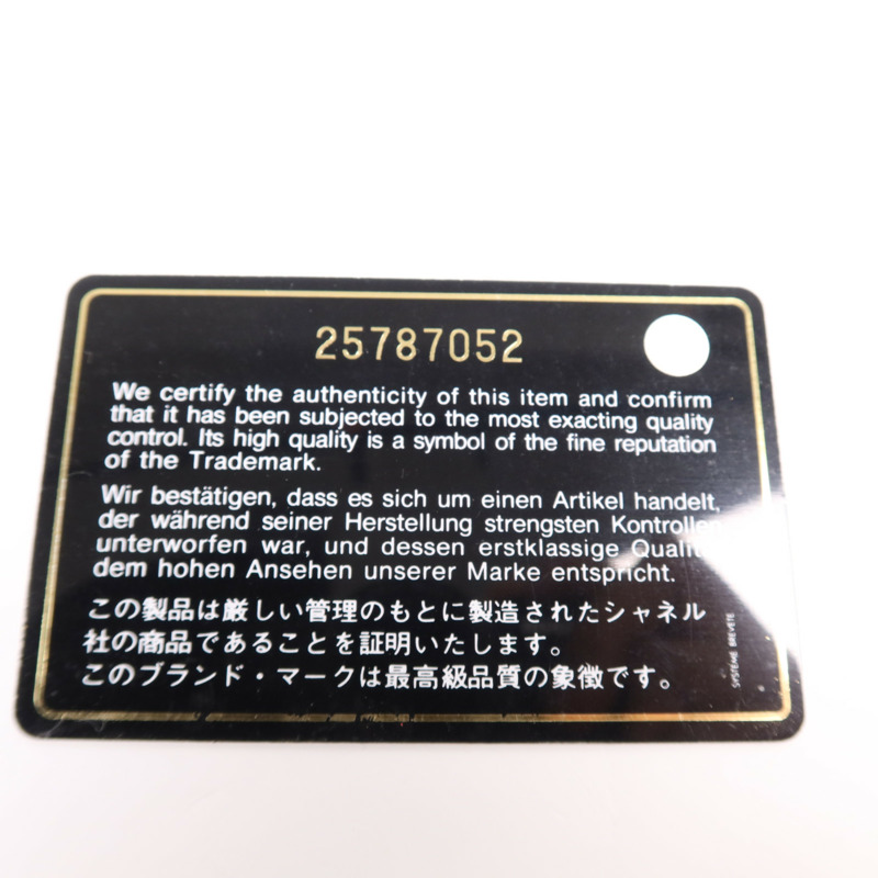 CHANEL 牛皮皮革Filigree Vanity Case金扣鏈帶手挽肩背兩用袋-8