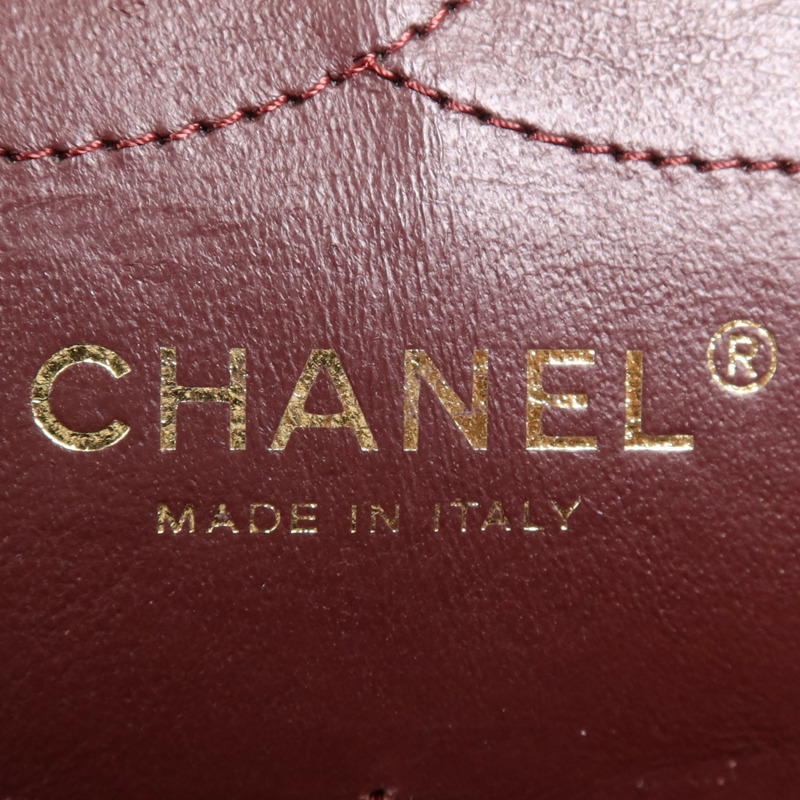 CHANEL 牛皮皮革Large Classic金扣鏈帶肩背袋-6