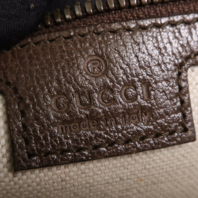 GUCCI 塗層帆布Ophidia Medium金扣肩背袋-5