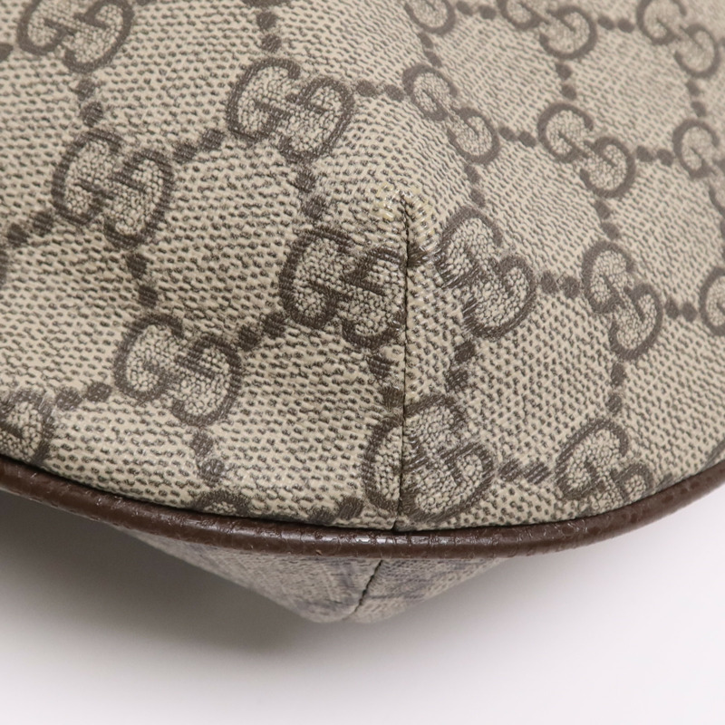 GUCCI 塗層帆布Ophidia Medium金扣肩背袋-9