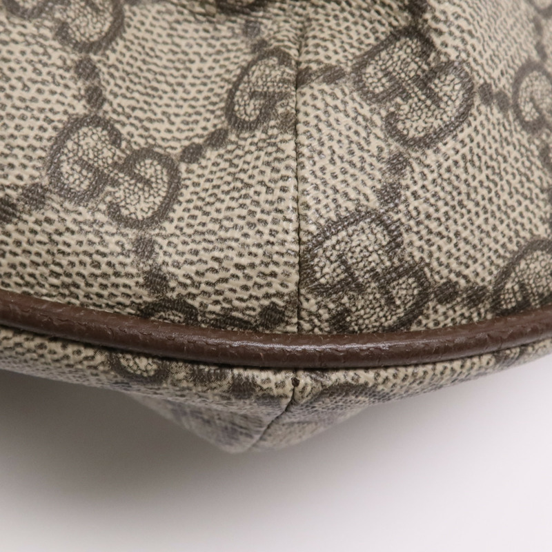 GUCCI 塗層帆布Ophidia Medium金扣肩背袋-11