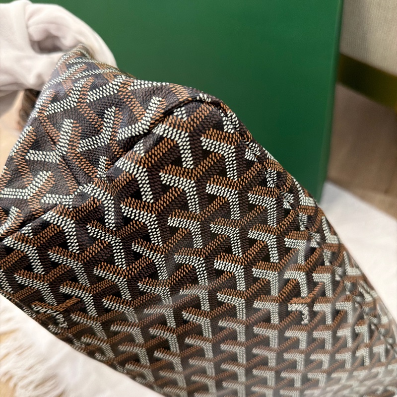 Goyard棕色Hobo托特包 全新品/紙袋/防塵袋-11