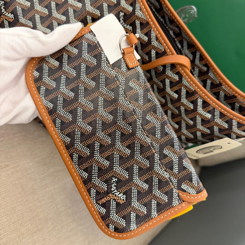 Goyard棕色Hobo托特包 全新品/紙袋/防塵袋-17
