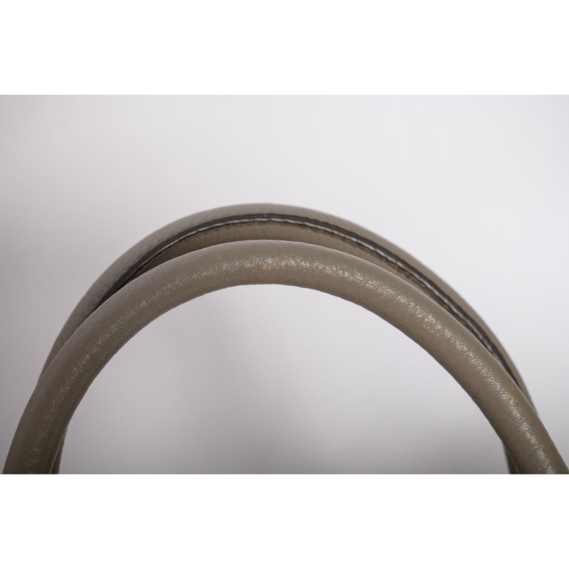 PRADA普拉達Vitello駝色皮革拉鍊托特包-8