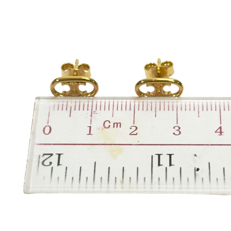 CELINE Maillon Triomphe 凱旋門 耳環-9