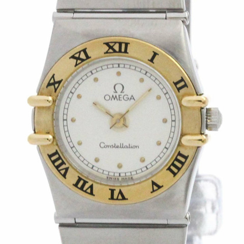 歐米茄星座系列18K金精鋼女錶795.1080拋光款