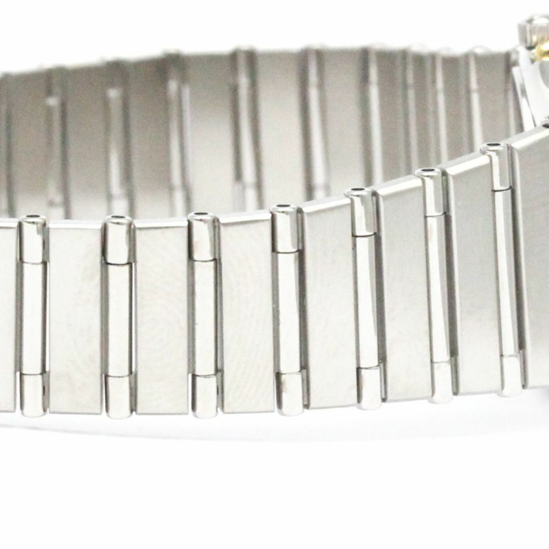 歐米茄星座系列18K金精鋼女錶795.1080拋光款-6