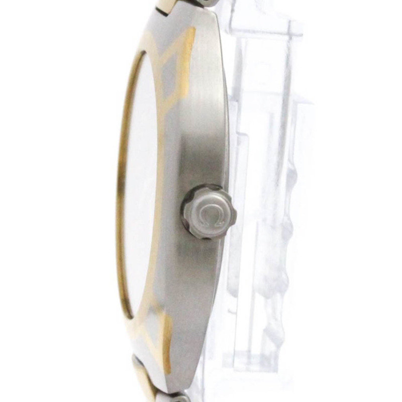 歐米茄海馬系列北極星18K金精鋼腕錶396.1022拋光款-3